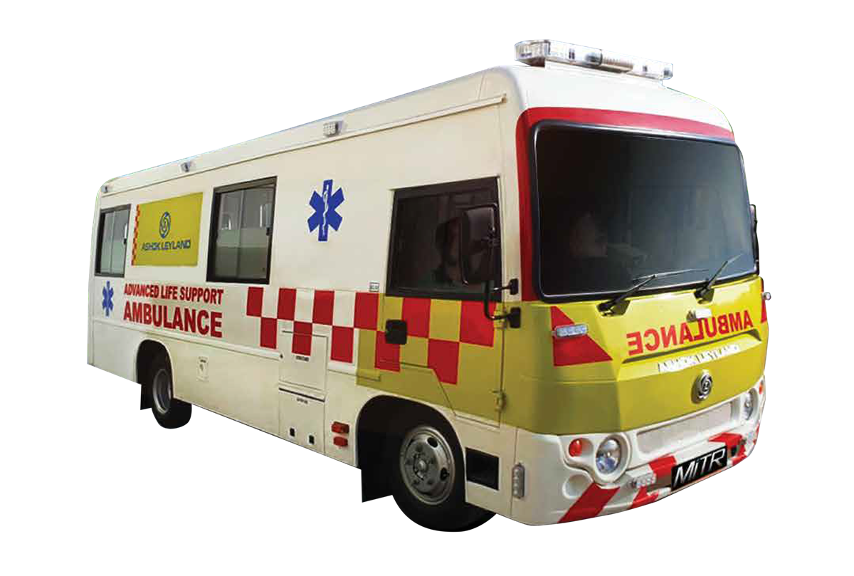 Ashok Leyland MiTR Ambulance
